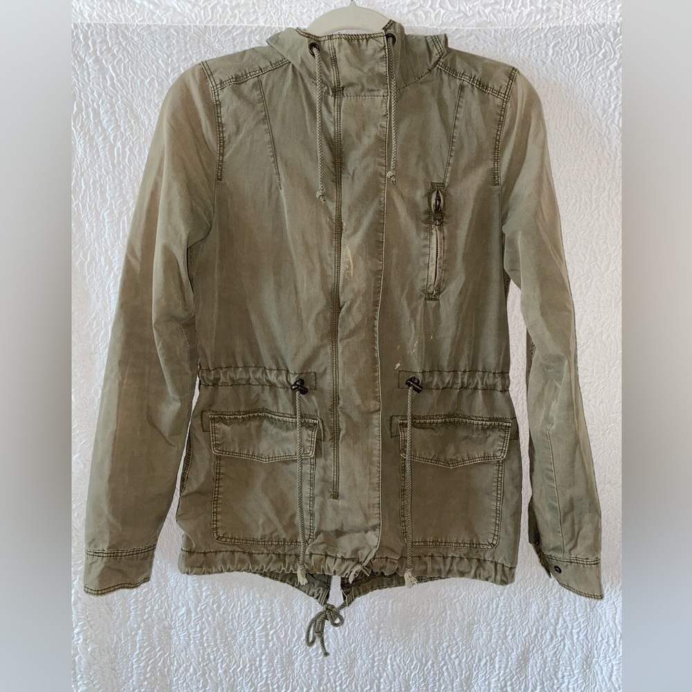 H&M Divided Hooded Field/Military Jacket